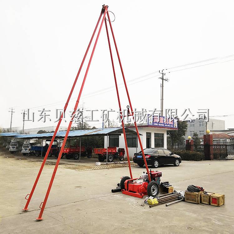 【砂金矿取样取沙钻机 全套采样工具大型号取沙桶 工程勘察钻机】批发